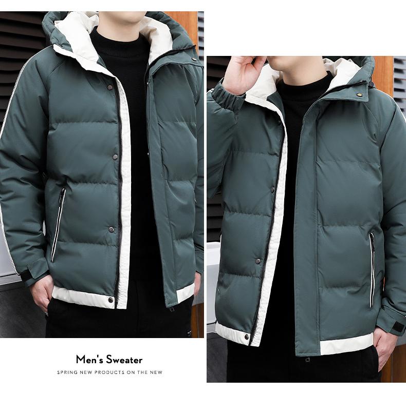 F5811- Thick Single-layer Thick Windproof Waterproof Warm Cotton Jacket