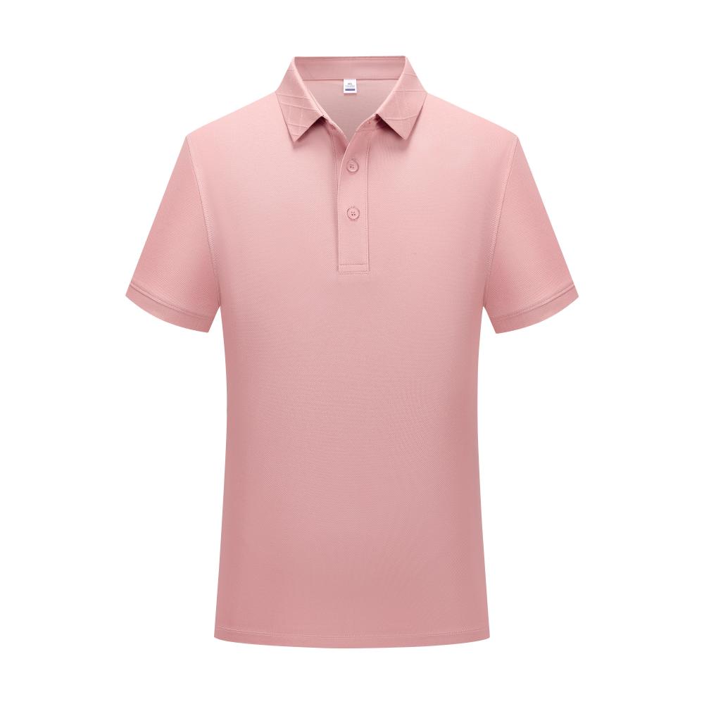 CX9806 Mulberry Silk Boutique Beaded Polo Short Sleeve Collar