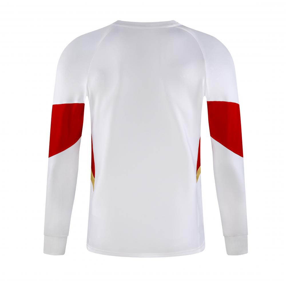 M9010 # Sports Round Neck Long Sleeved Sweatshirt Long Sleeved Round Neck