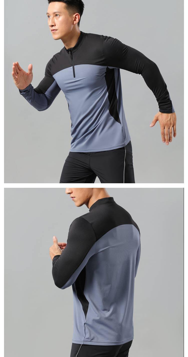 2309 T-shirt Long Sleeved Round Neck For Men