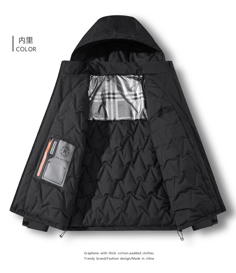 F3588 Thick Autumn And Winter Jacket