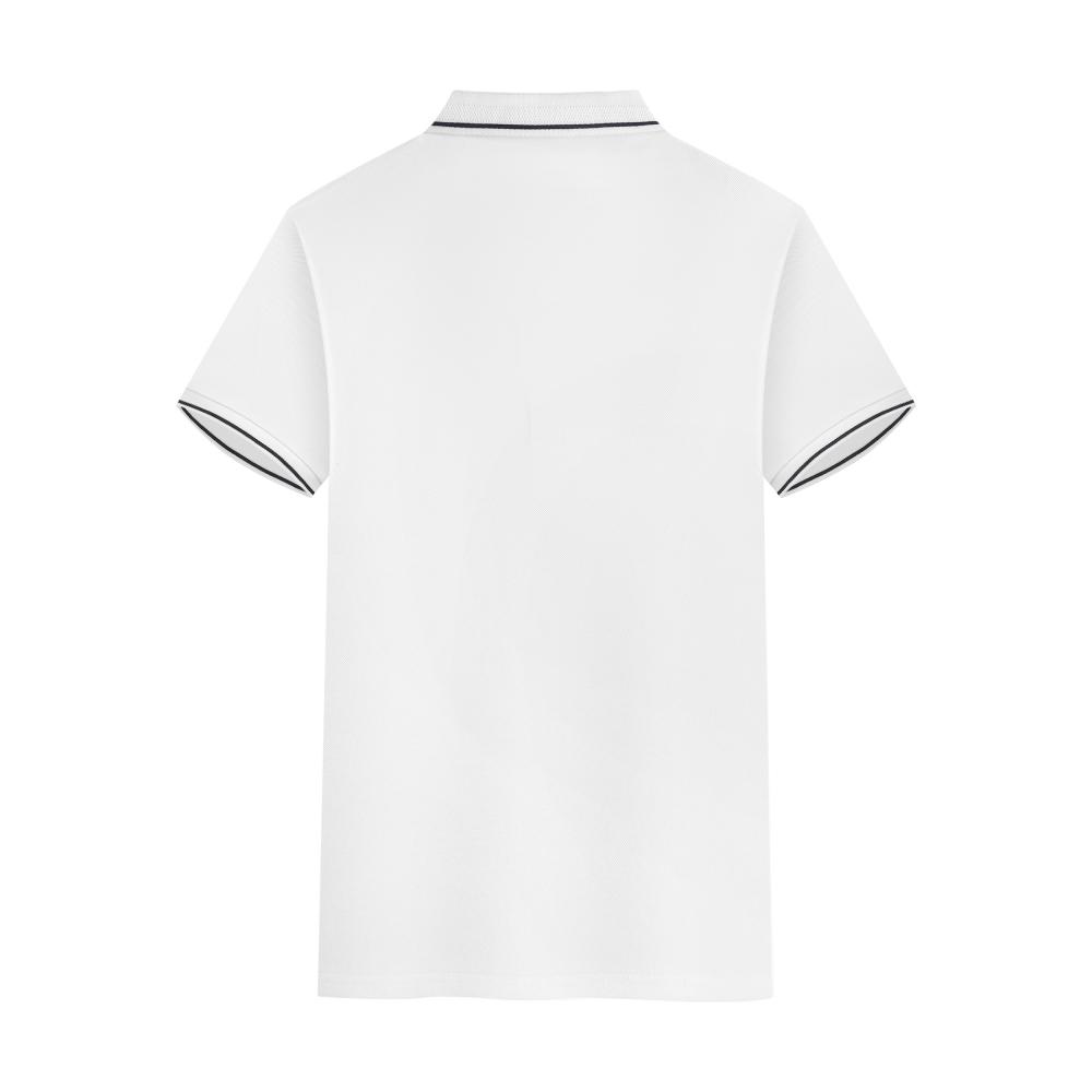 F2024-200g Combed Cotton Polo Shirt (60% Cotton, 40% Polyester) Polo Short Sleeved Collar