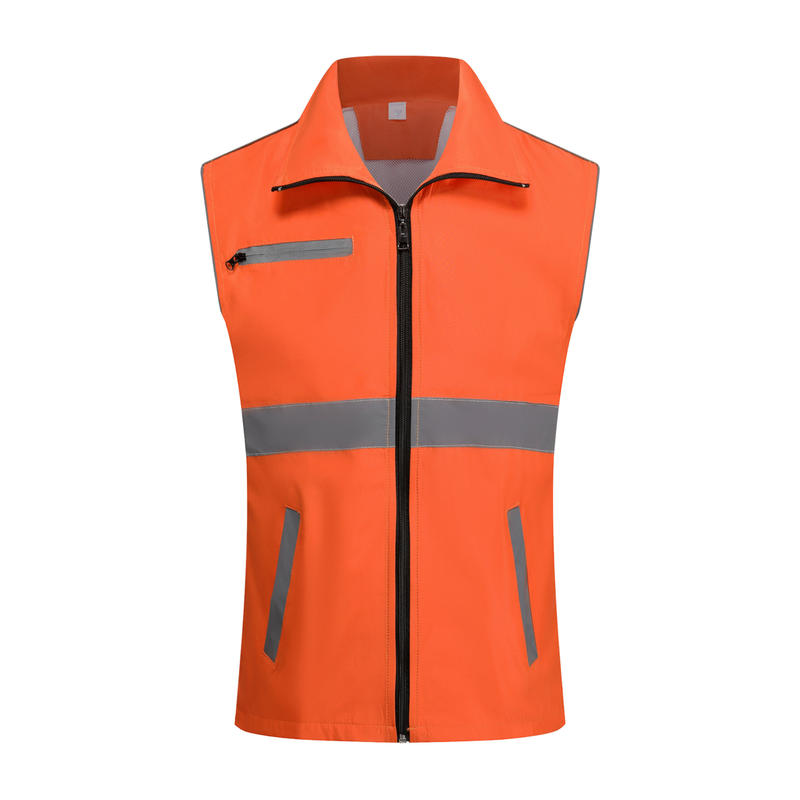 ZC008 Reflective Waterproof Composite Belt Mesh Vest Reflective Vest