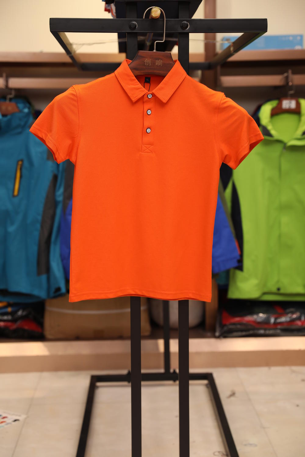 6008 Refreshing Cotton Solid Color Shirt Collar (children's Clothing) Polo Short Sleeved Lapel