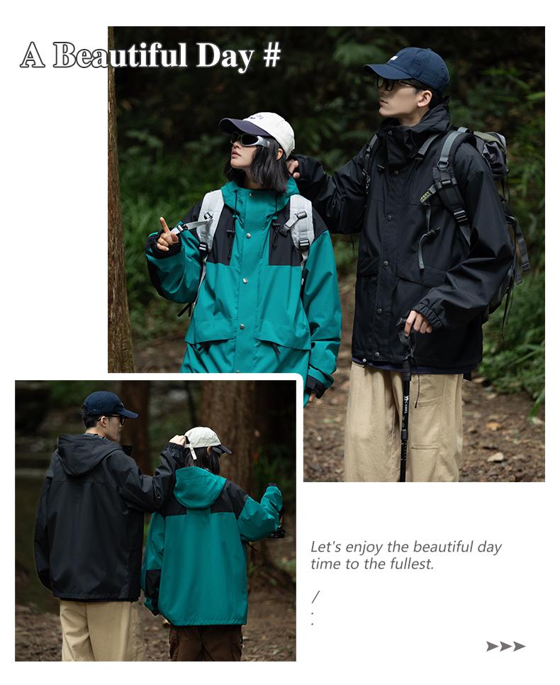 F4233 Forest Series Outdoor Single Jacket Thin Jacket