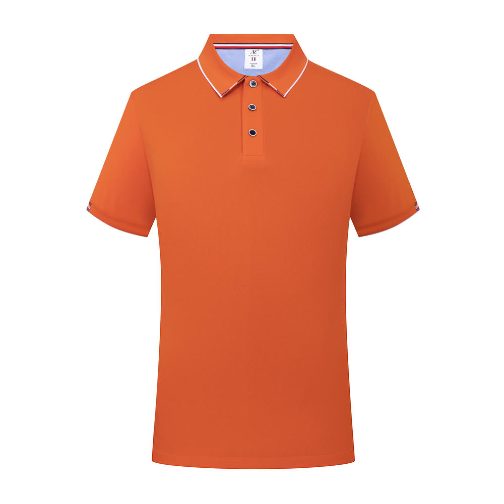 CX618 Back Polo Short Sleeved Lapel