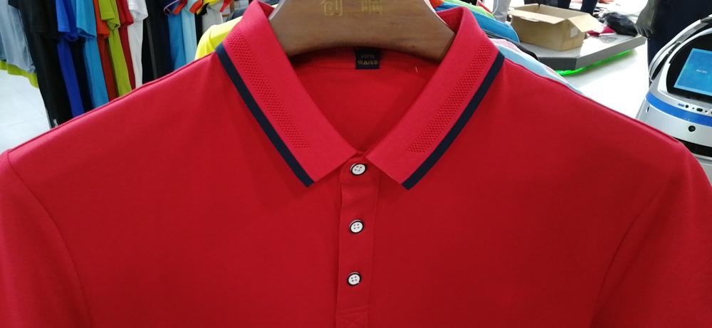 6086 Polo Short Sleeved Lapel