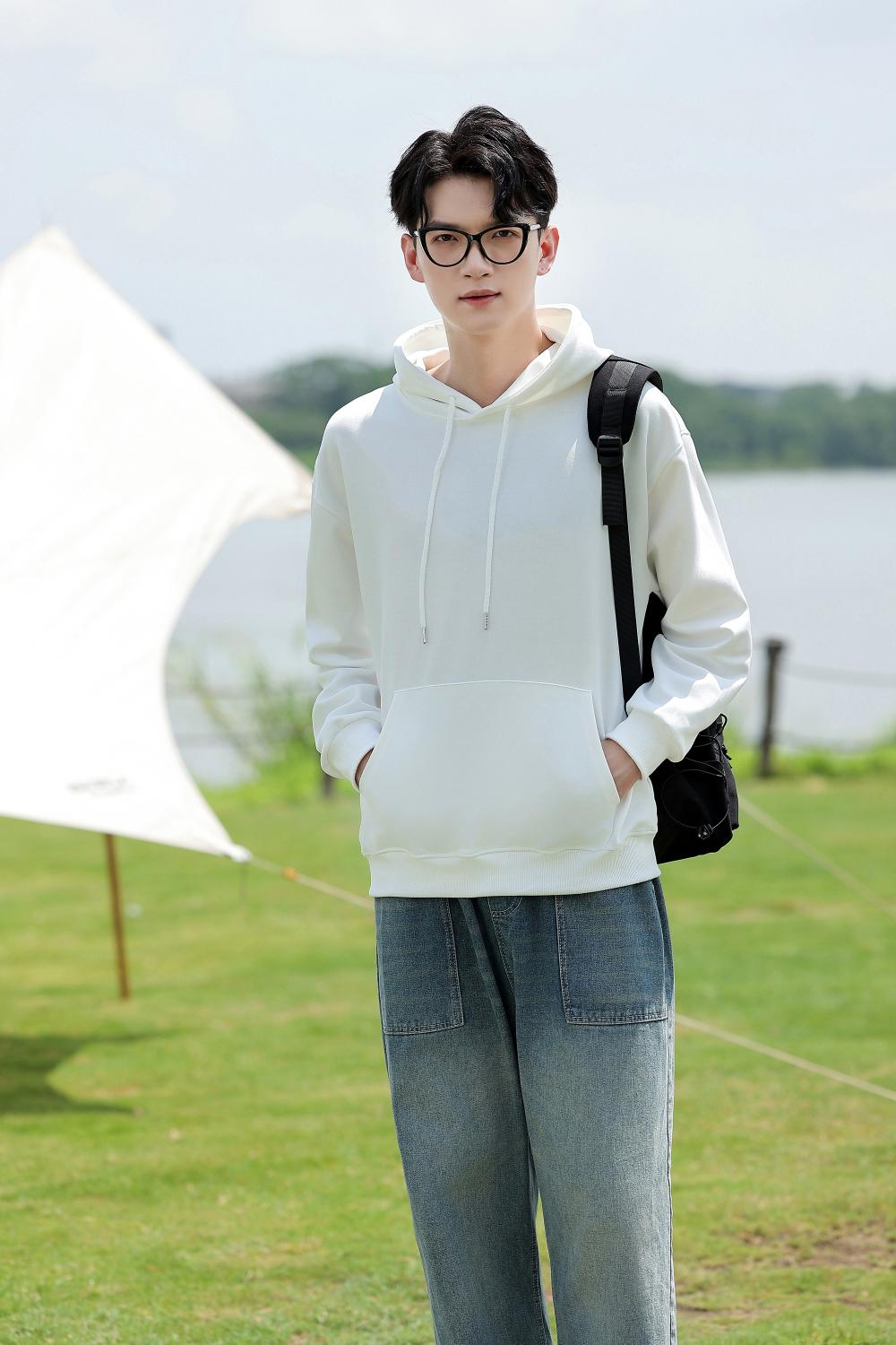 6602 Trendy Cotton Shoulder Hoodie Hoodie Hoodie Hoodie Hoodie