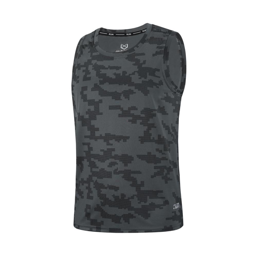 Sports Speed Drying Tank Top - T3305 Sleeveless Round Neck For Men