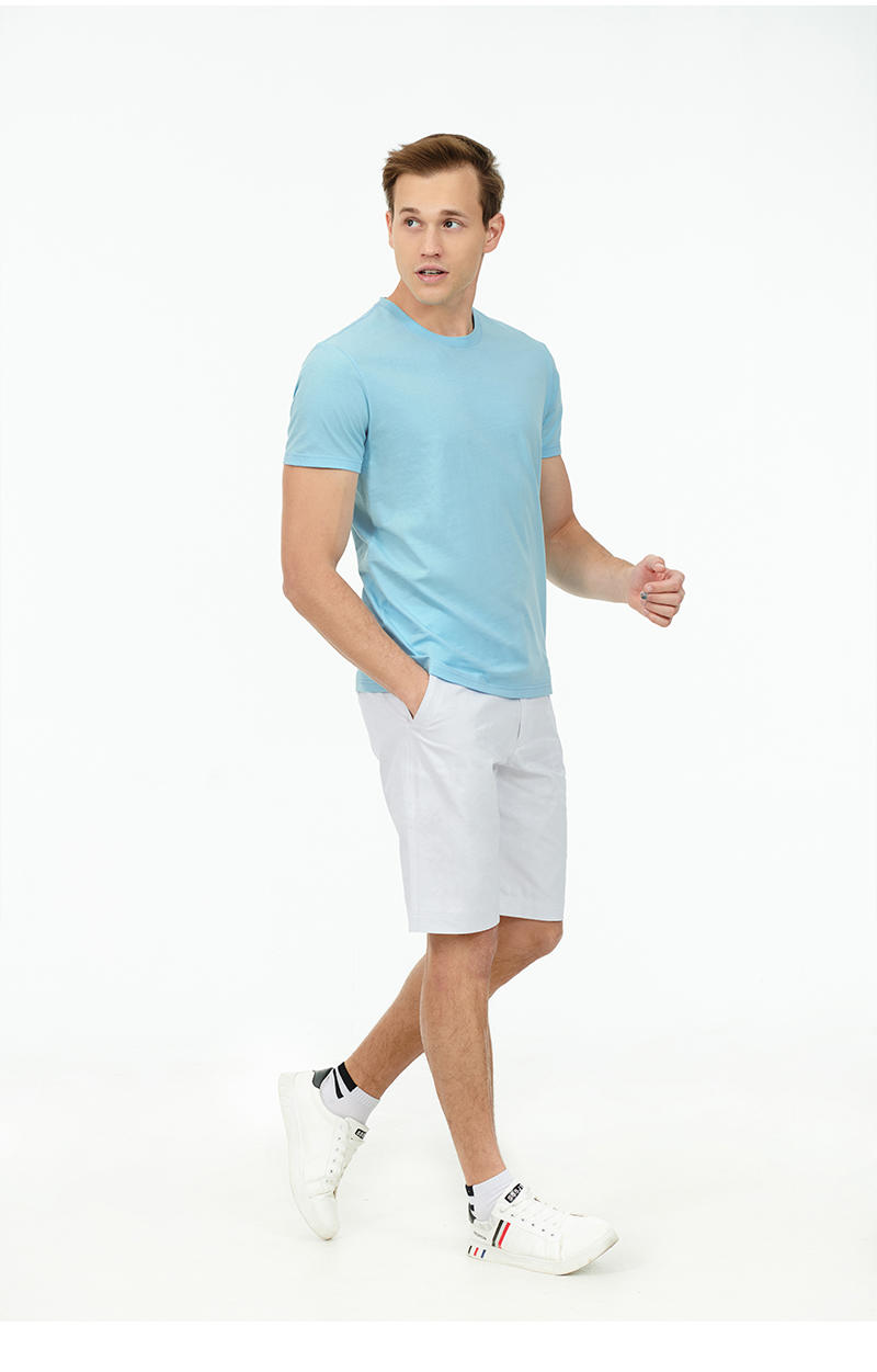 99012 T-shirt Short Sleeved Round Neck