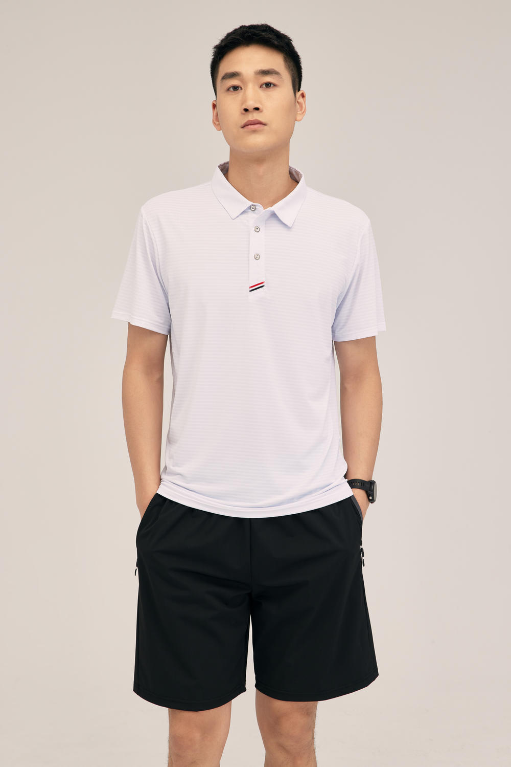 R303 # Short Sleeved Polo Shirt Polo Short Sleeved Collar