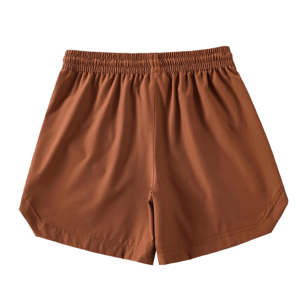 A6008- Four Sided Elastic Shorts, Three Quarter Pants