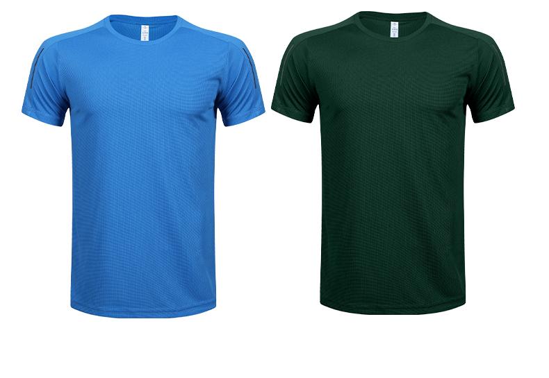 Y0120- Sports And Leisure Short Sleeved T-shirt With Short Sleeved Round Neck