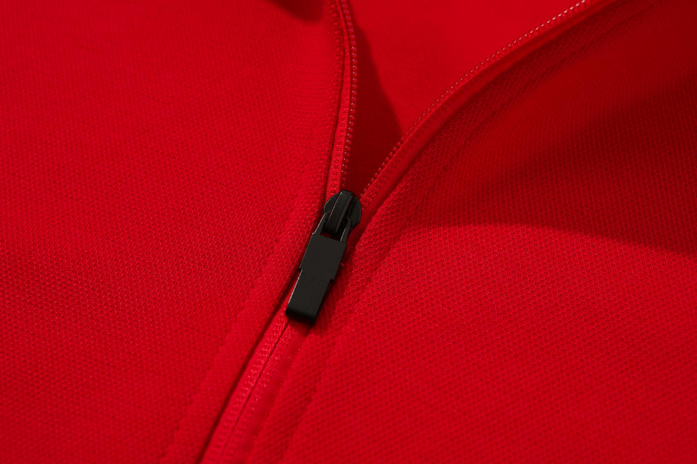 CX708 Zhudi Health Cotton Stand Up Collar Zipper Hoodie