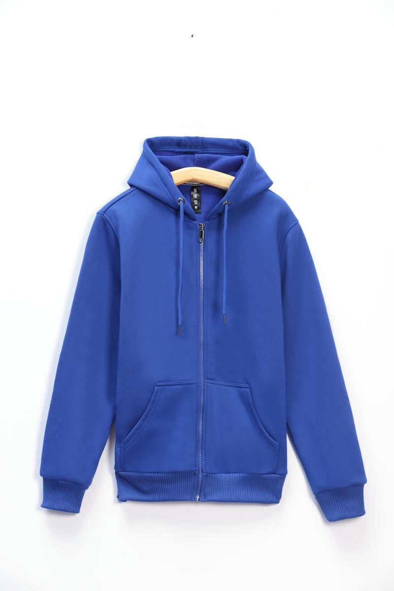 YS803 Korean Velvet 600G Hoodie Zipper