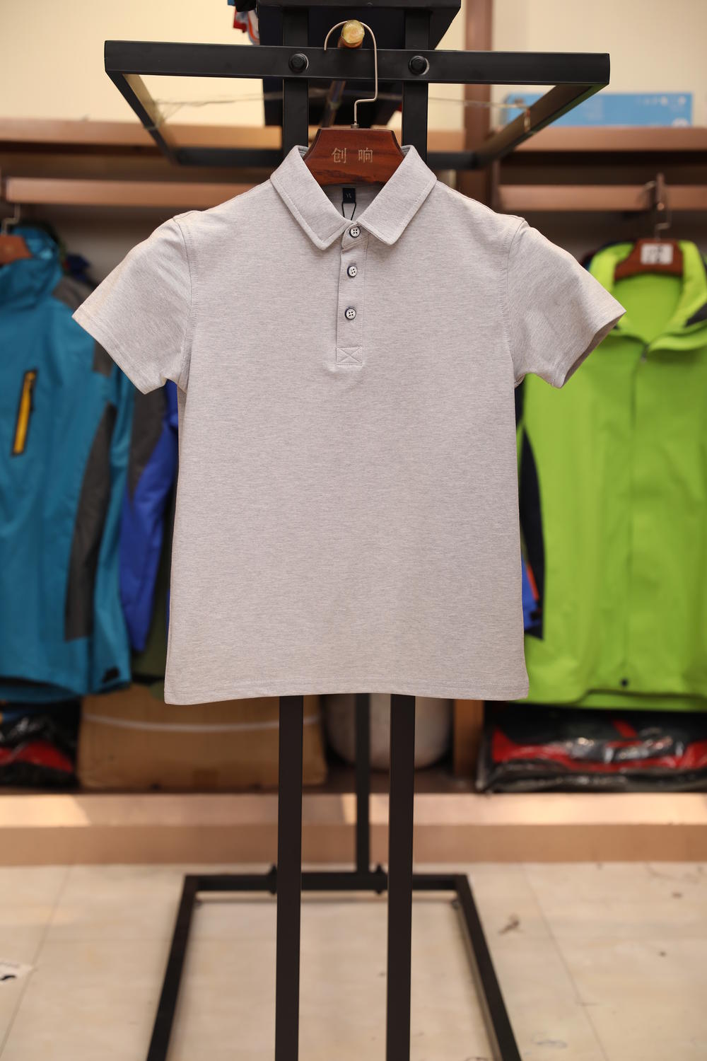 6008 Refreshing Cotton Solid Color Shirt Collar (children's Clothing) Polo Short Sleeved Lapel