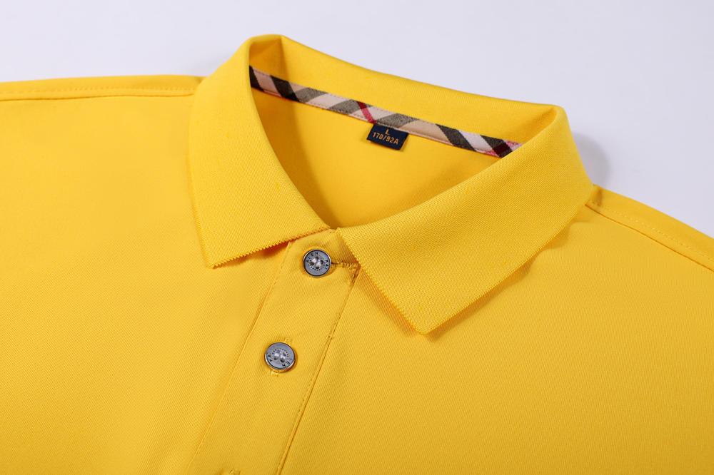 CX001 Plain Collar Polo Short Sleeved Collar