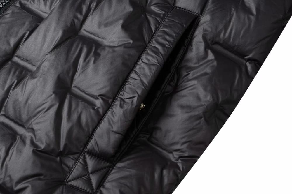 FJ2173 High-end Seamless Laminated Down Jacket For Single-sided Wearing