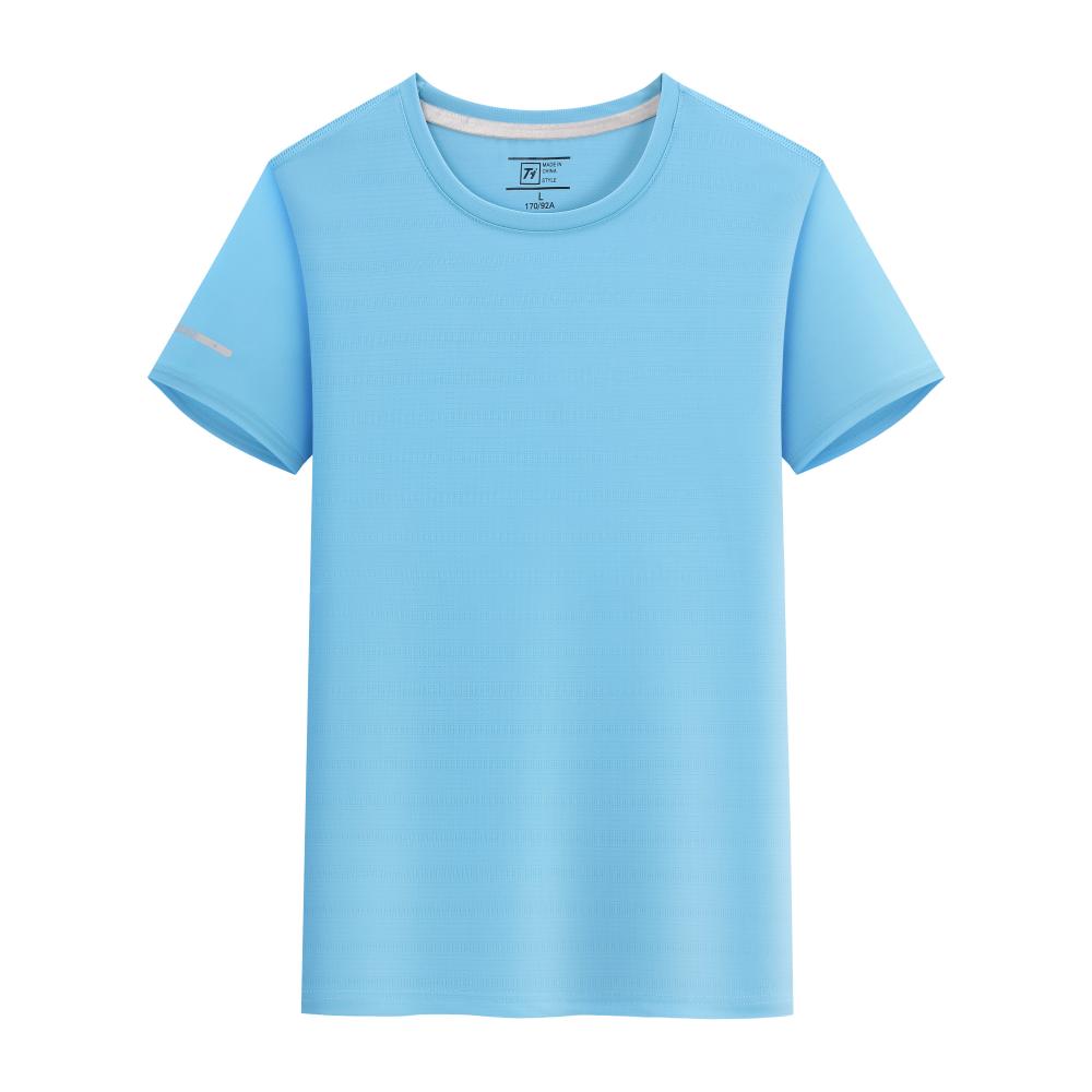 8322 Quick Drying Round Neck (nylon Ammonia Feel) 40 Pieces 170G T-shirt Short Sleeved Round Neck