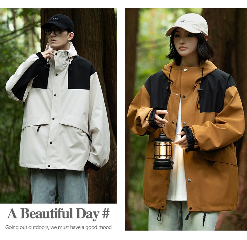 F4233 Forest Series Outdoor Single Jacket Thin Jacket