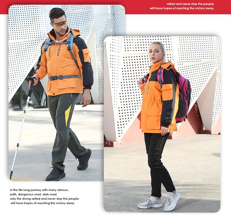 F1001 Three In One Fleece Jacket/down Jacket, Fashionable And Trendy Workwear Style, Urban Outdoor Sports