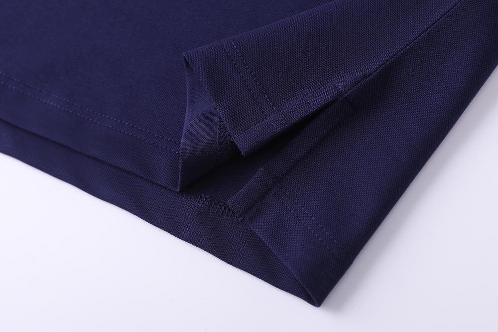 G5 # 190g 40pcs Ice Cold Silk Cotton Intermediate Color Second Level Lapel Polo Short Sleeved Lapel