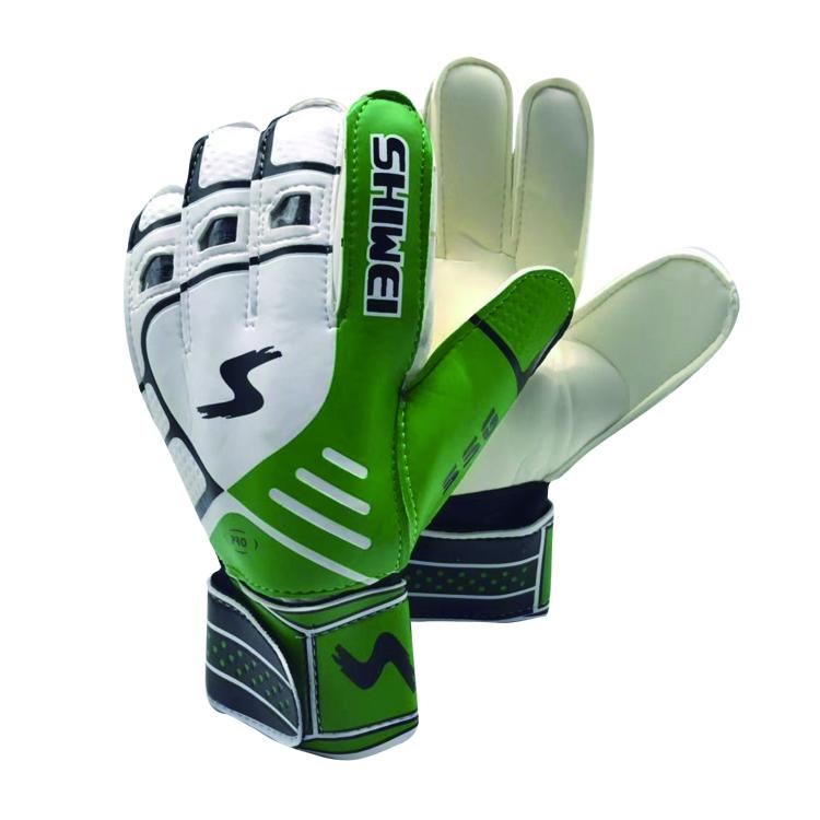 S # Finger Protection Latex Goalkeeper Gloves Goalkeeper Gloves Latex Gloves