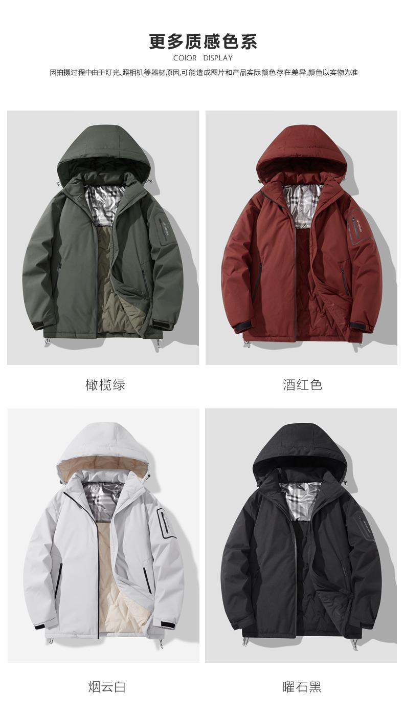 F3588 Thick Autumn And Winter Jacket