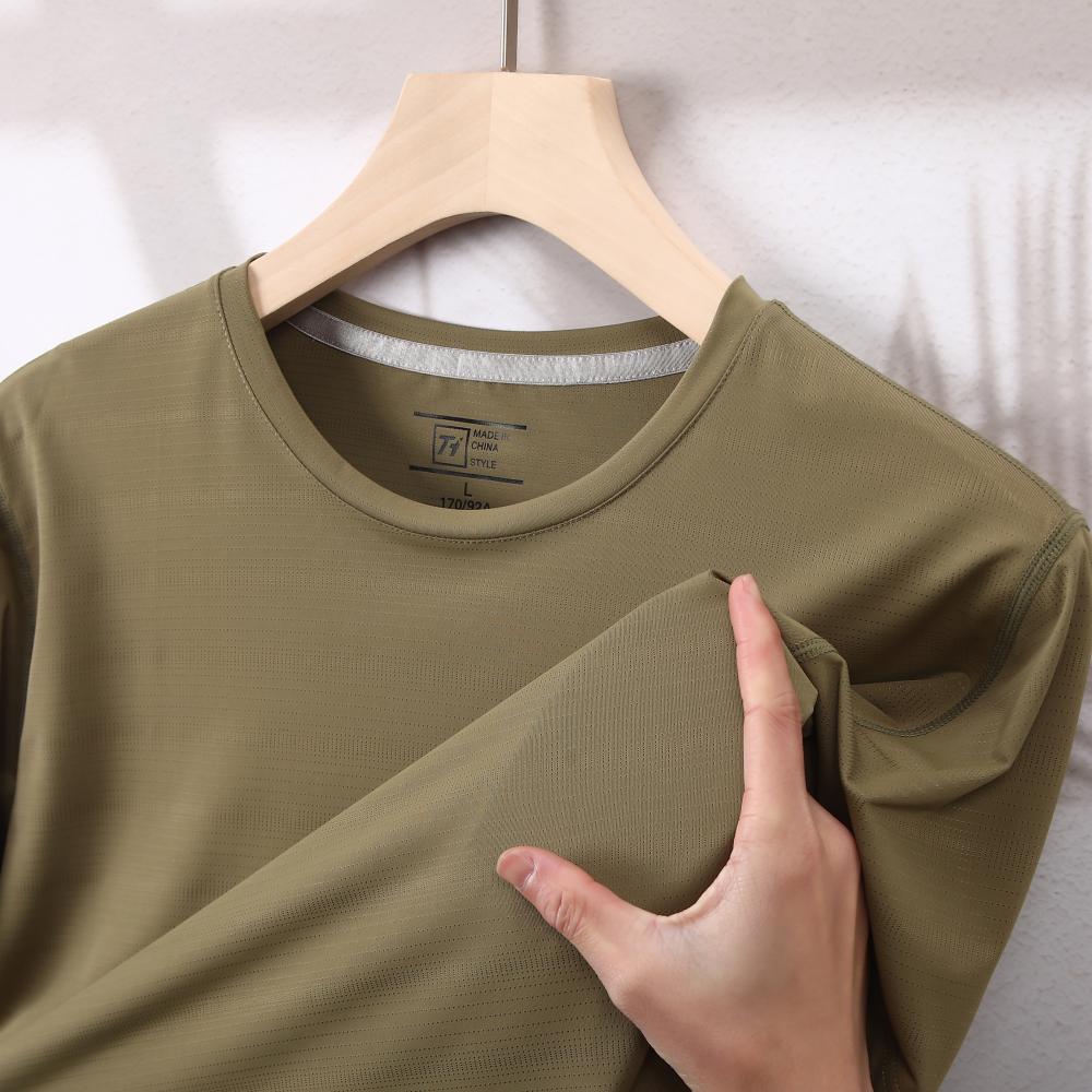 8322 Quick Drying Round Neck (nylon Ammonia Feel) 40 Pieces 170G T-shirt Short Sleeved Round Neck