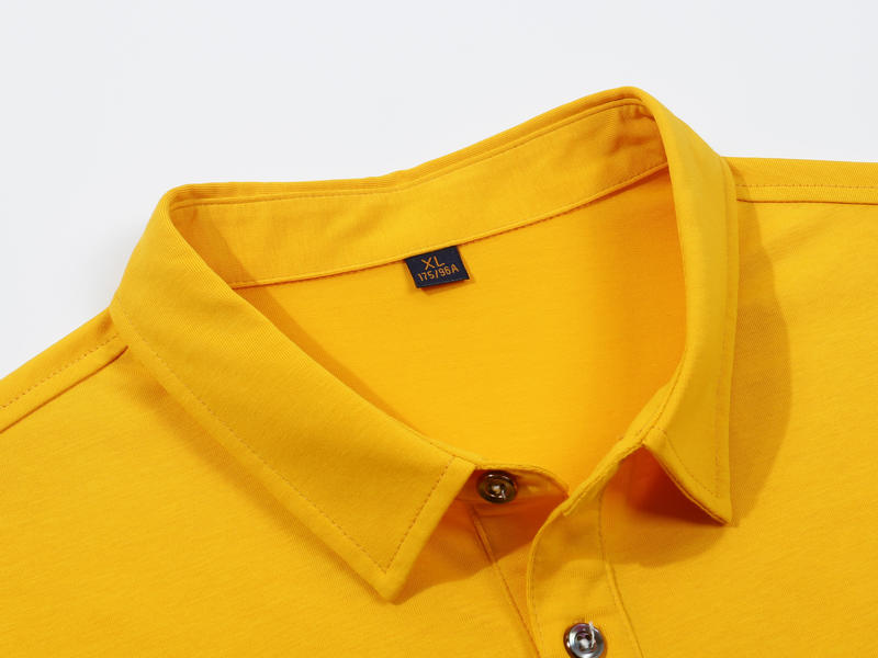 6502 Polo Short Sleeved Lapel