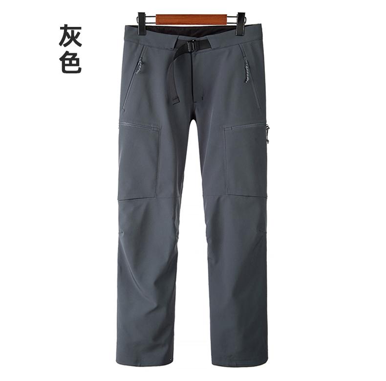 DX-K23109 Men's Laminated Soft Shell Pants 1B Thin Pants