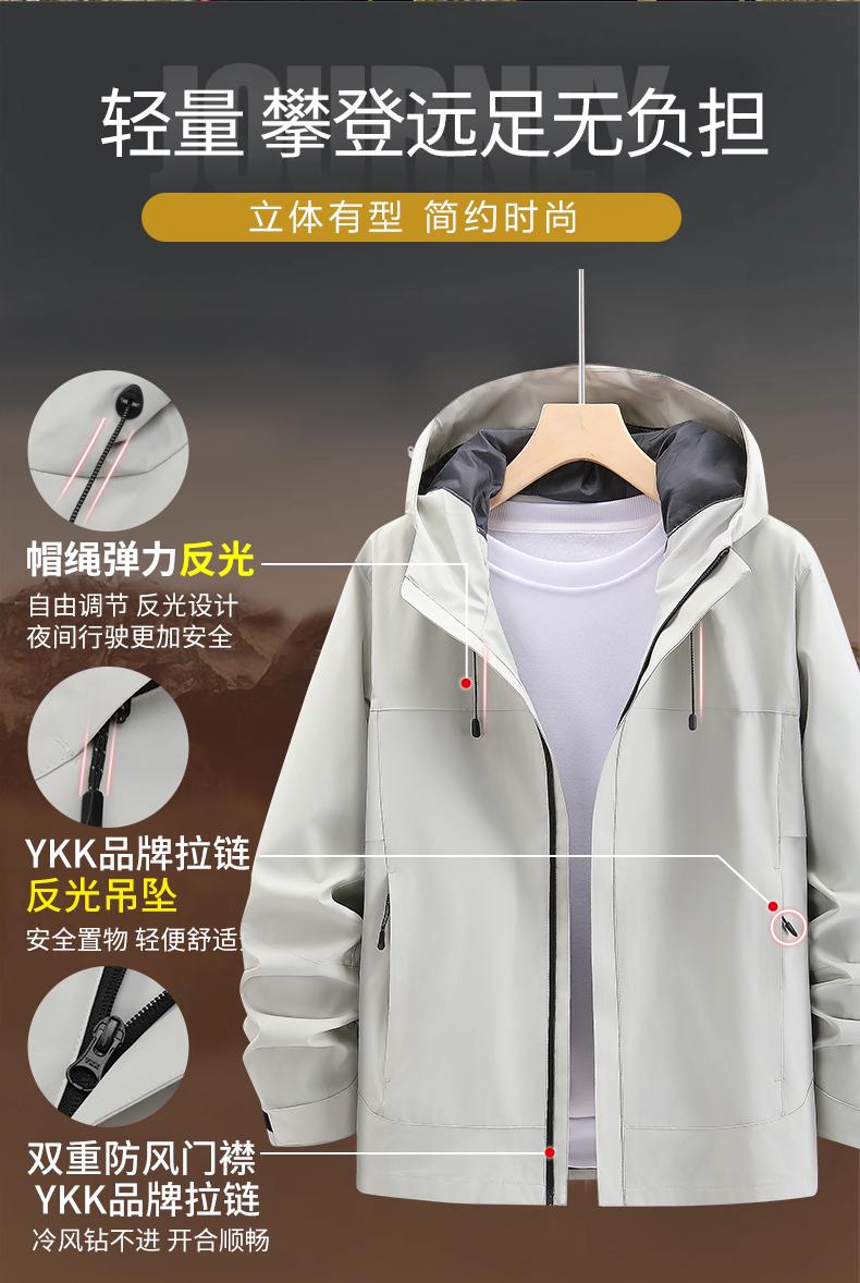 JK2401A (solid Color) Anti-static Single-layer Submachine Jacket (B-14) Thin Version