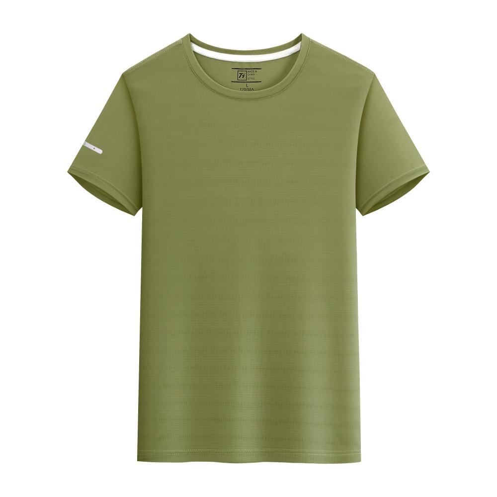 8322 Quick Drying Round Neck (nylon Ammonia Feel) 40 Pieces 170G T-shirt Short Sleeved Round Neck