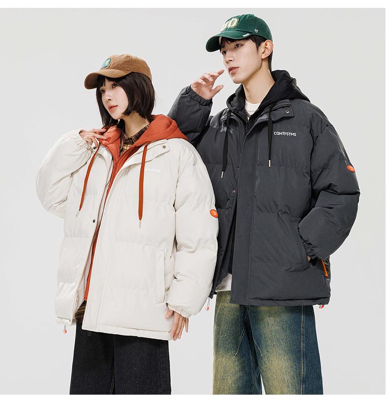 WT08 Has A Standard Model - Thick Single-layer Fake Two-piece Cotton Jacket And Assault Jacket