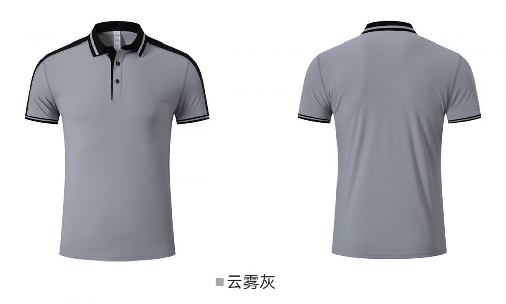 R323 # Sports And Leisure Polo Short Sleeved T-shirt Polo Short Sleeved Collar