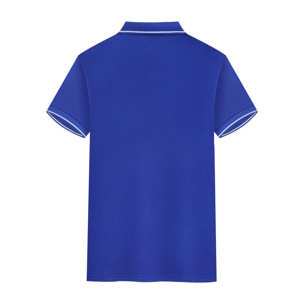 F2024-200g Combed Cotton Polo Shirt (60% Cotton, 40% Polyester) Polo Short Sleeved Collar