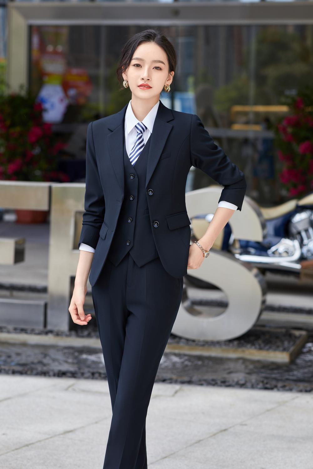 C Style/double Button Suit/faux Wool/unisex - Standard 888 Pants (optional A1 Pants) Suit Slim Fit Version