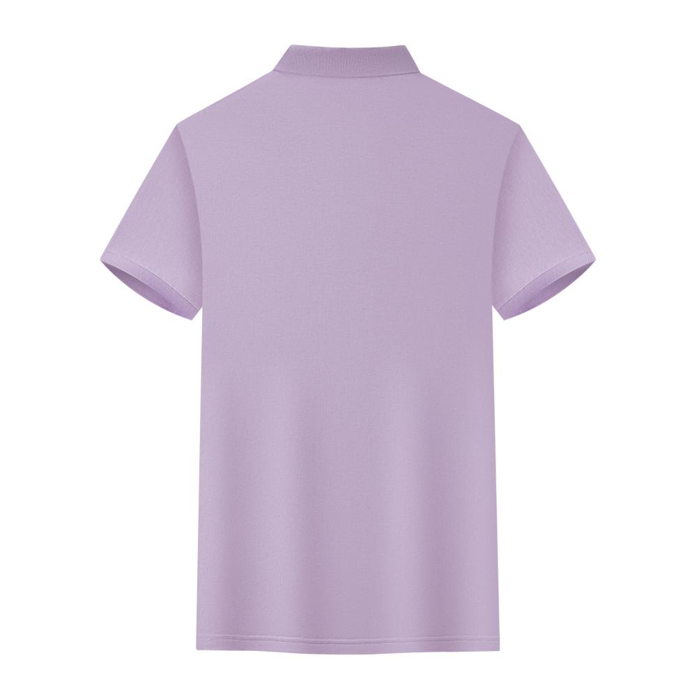 BT6688 Mulberry Silk Solid Color Polo Short Sleeve Collar