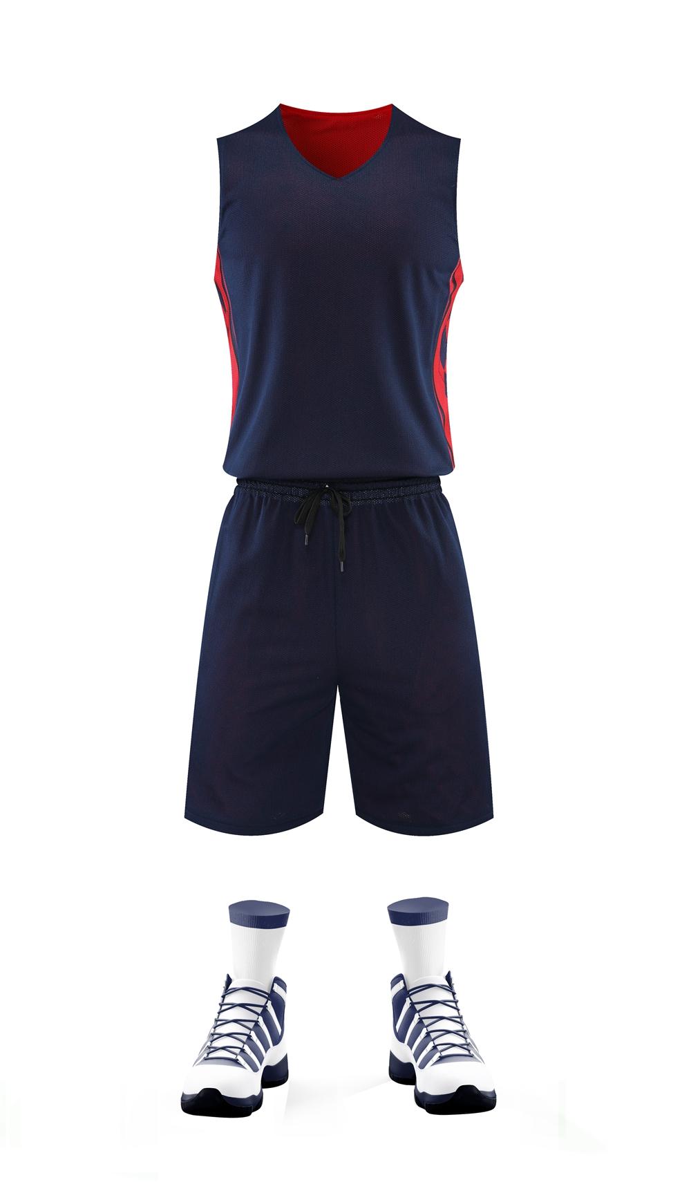 A936 # Double Sided Basketball Suit, Big Outfit/children's Clothing, Sports Apparel, Double-sided Wear