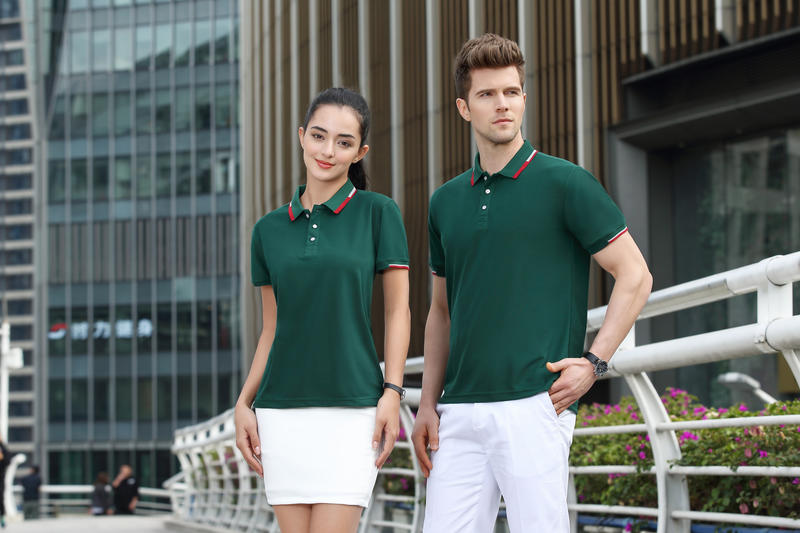 1678 Luminous Stripe Polo Short Sleeved Lapel