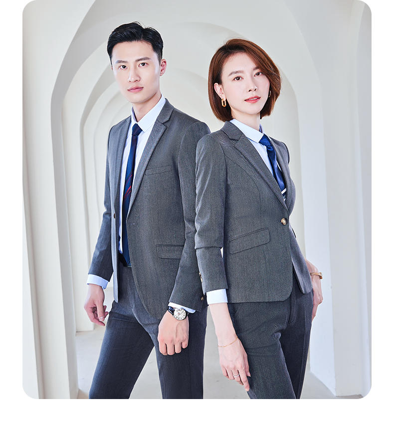 Type I # Single Button/High End Herringbone Pattern (optional) Suit Slim Fit Version