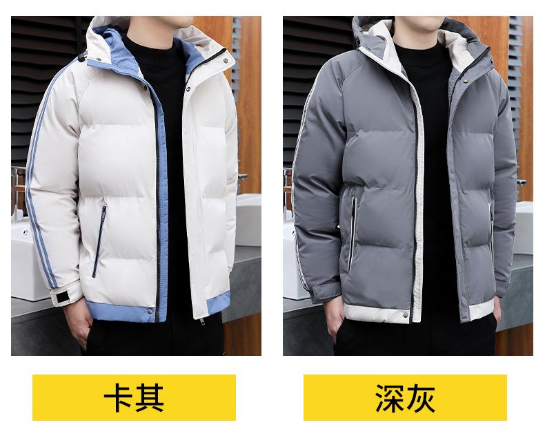 F5811- Thick Single-layer Thick Windproof Waterproof Warm Cotton Jacket