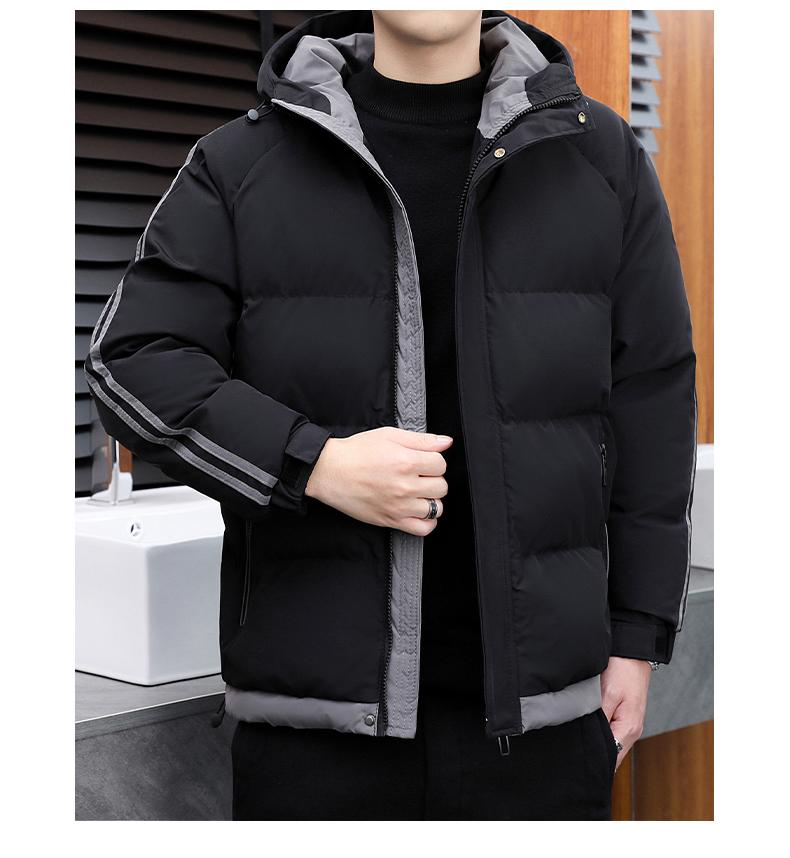 F5811- Thick Single-layer Thick Windproof Waterproof Warm Cotton Jacket