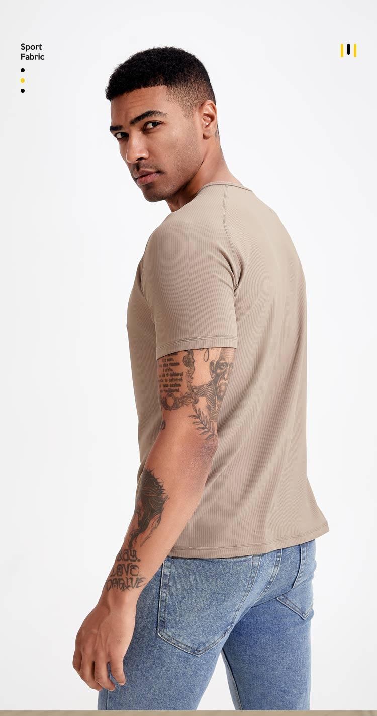 Mens M-53 T-shirt Short Sleeved Round Neck