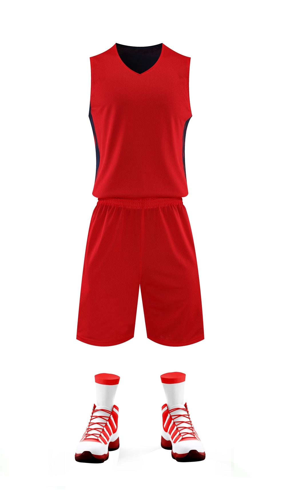 A936 # Double Sided Basketball Suit, Big Outfit/children's Clothing, Sports Apparel, Double-sided Wear