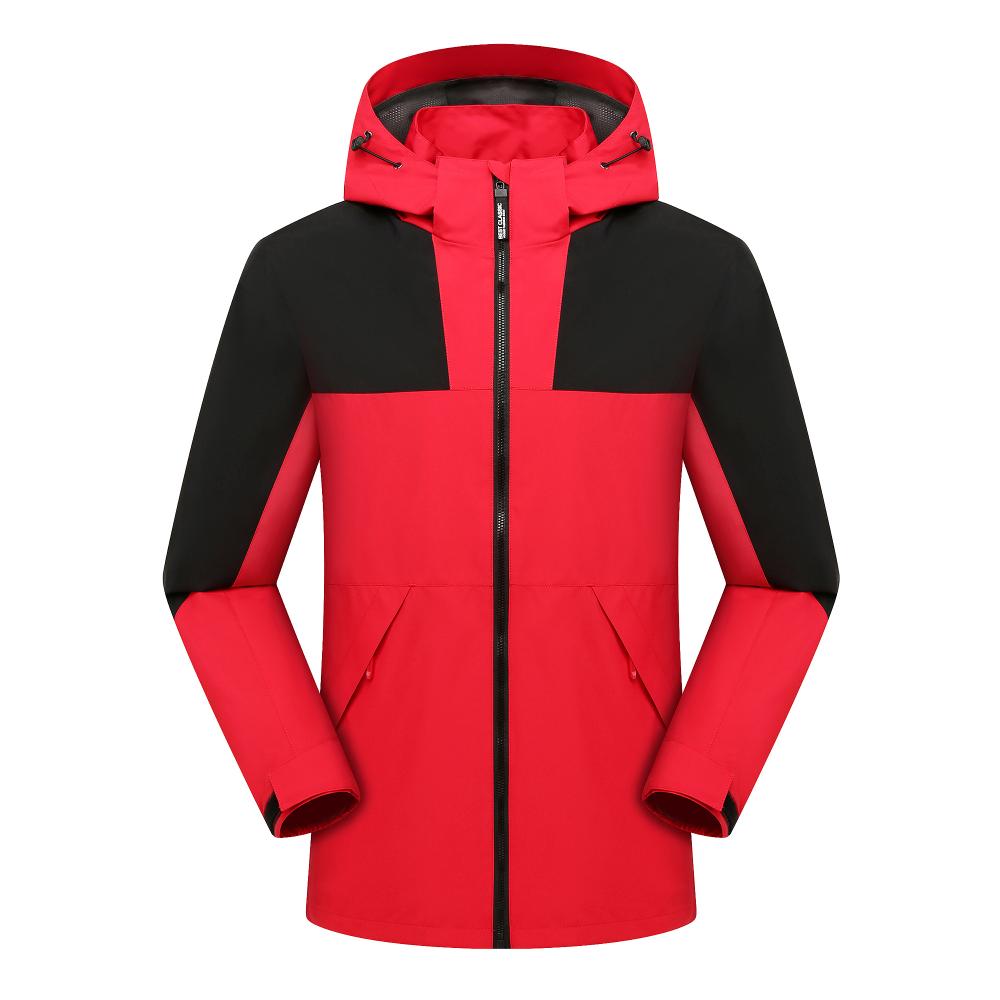 F1013 Dongfeng Fashion Couple Outdoor Single-layer Mesh Jacket With Zipper Design Inside, Ready To Wear Embroidery For More Convenient And Beautiful Thin Design