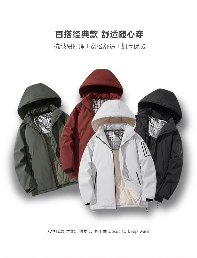 F3588 Thick Autumn And Winter Jacket