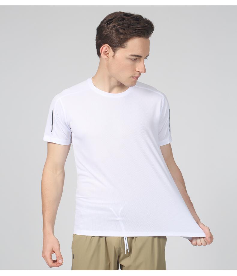 Y0120- Sports And Leisure Short Sleeved T-shirt With Short Sleeved Round Neck