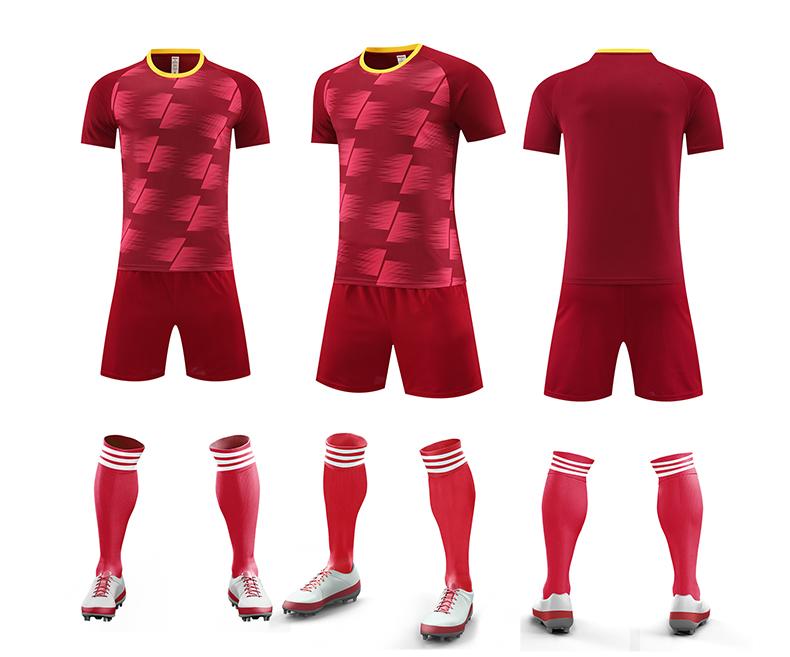 6007 # Football Suit Set Sportswear