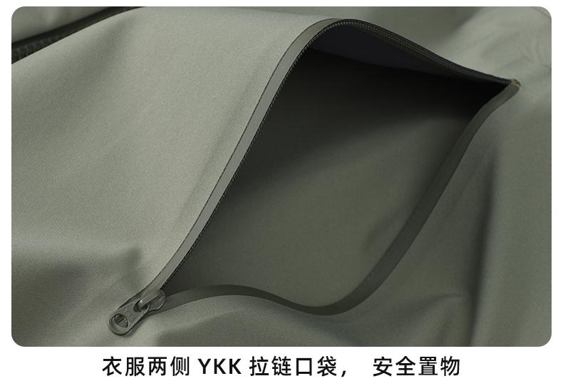 FJ23886 [2023 New Product] Stand Up Collar Pressure Glued Single Layer Jacket Thin Edition